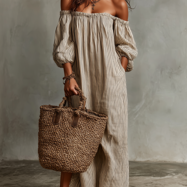 Callista | Graceful Off Shoulder Summer Wear
