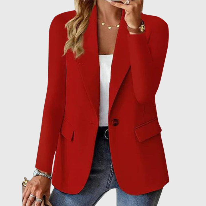 Vivienne | Tailored Single Breasted Lapel Formal Blazer