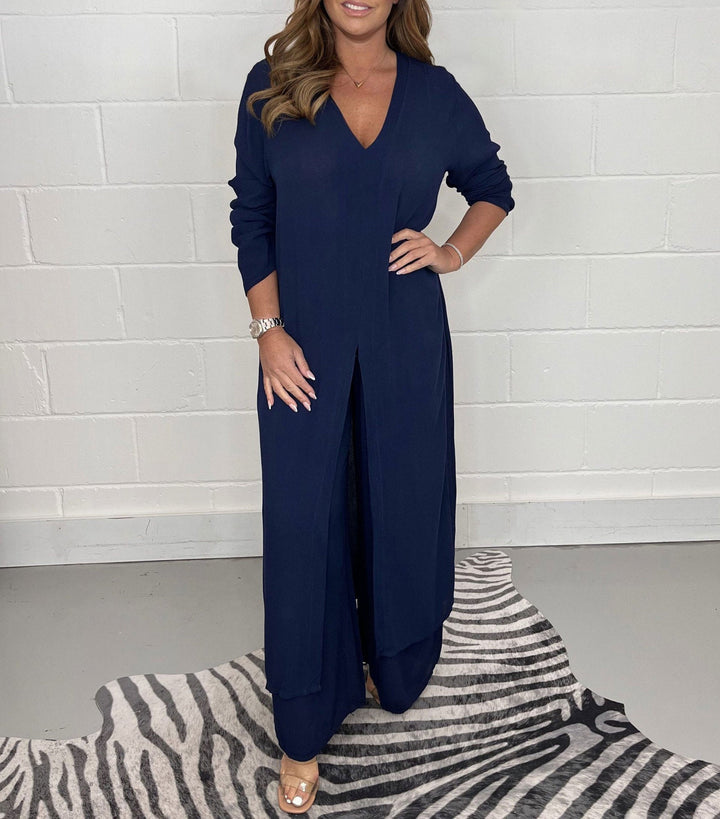 Paloma | Fluid Wide Leg Summer Resort Co Ord Set