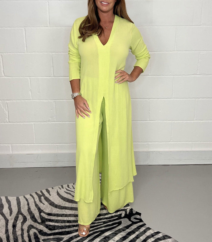 Paloma | Fluid Wide Leg Summer Resort Co Ord Set
