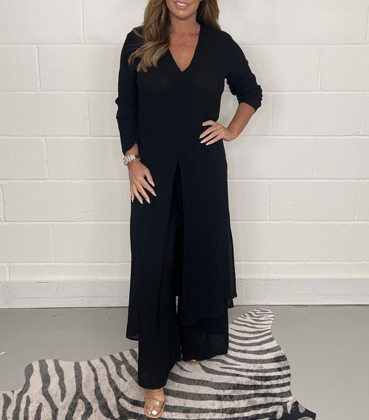 Paloma | Fluid Wide Leg Summer Resort Co Ord Set