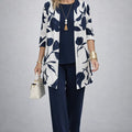 Blue and White