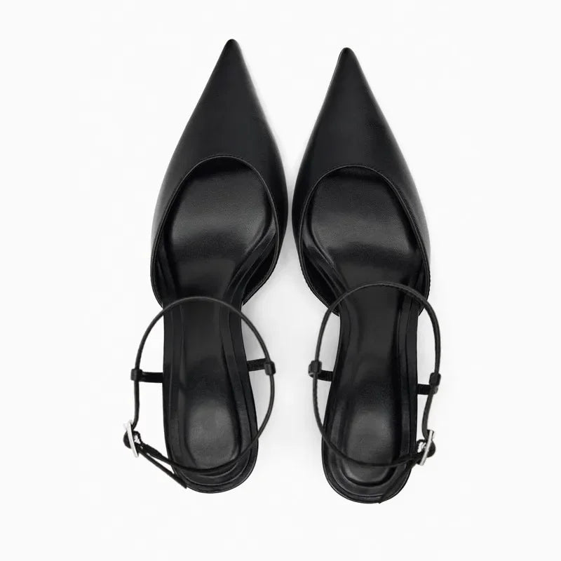 Olivia | Ankle Strap Sculptural Wedge Comfortable Sandals