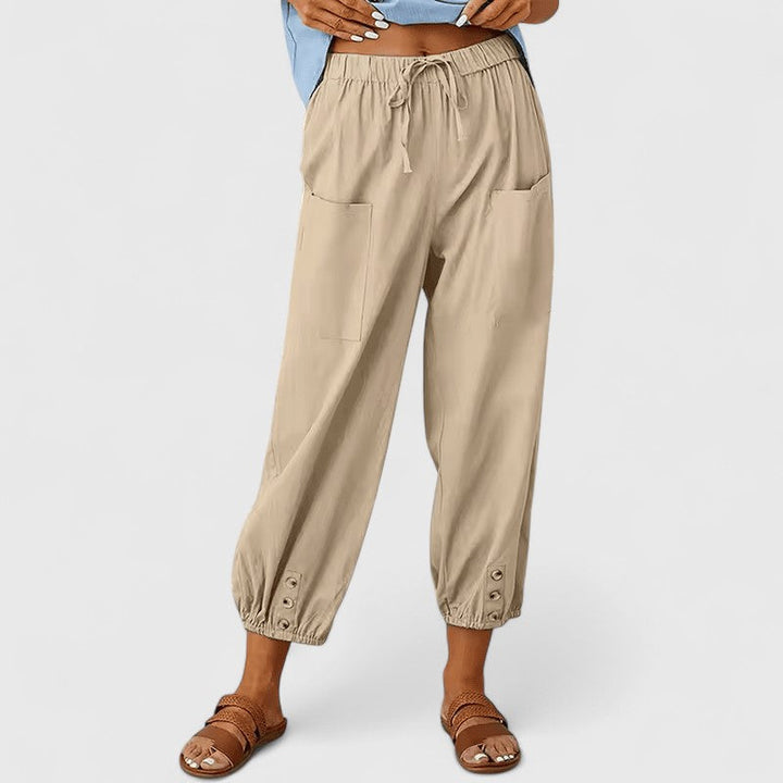 Margot | Sophisticated High Waisted Wide Leg Pants