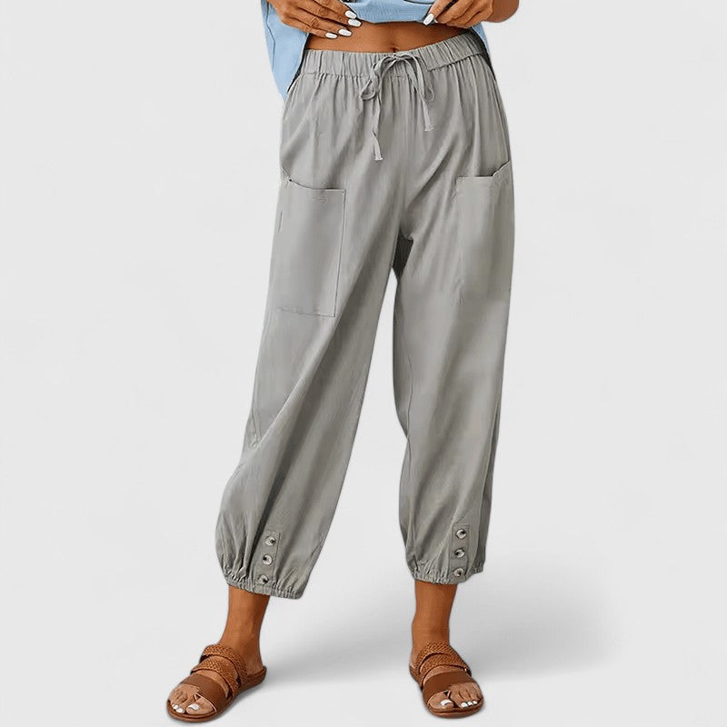 Margot | Sophisticated High Waisted Wide Leg Pants