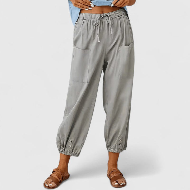 Margot | Sophisticated High Waisted Wide Leg Pants