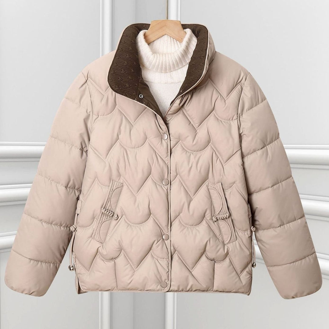 Yelena | Women’s Arched Padded Quilted Jacket