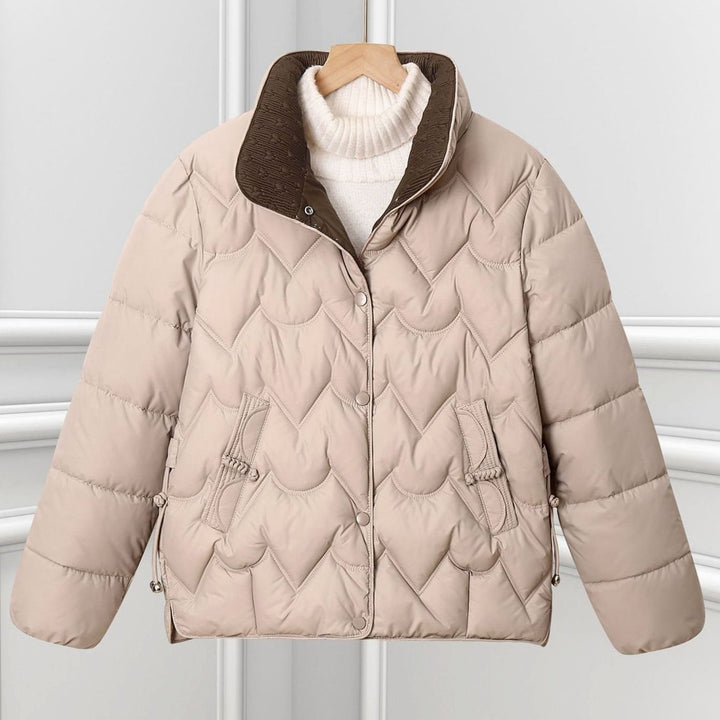 Yelena | Women’s Arched Padded Quilted Jacket