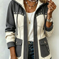 Charcoal Gray / Ecru