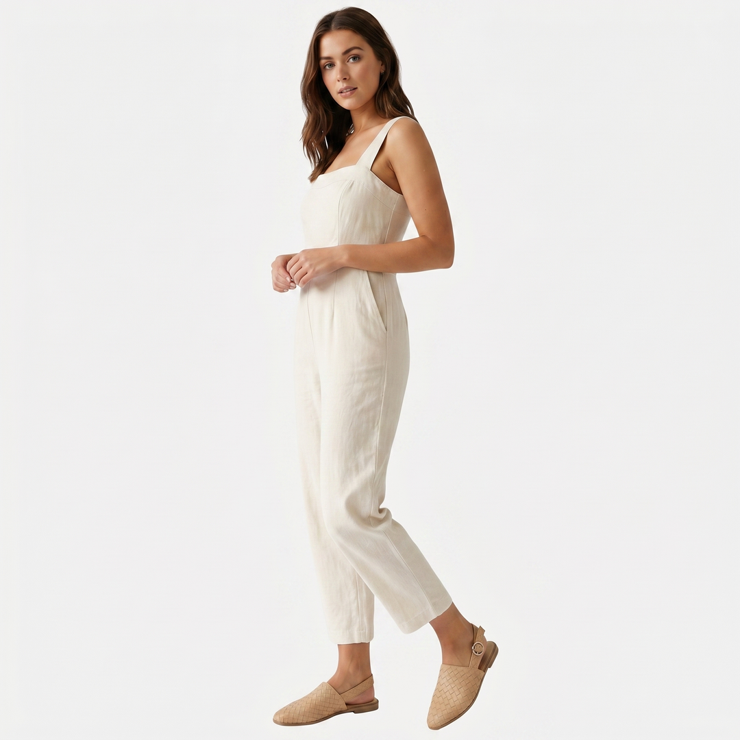 Ines | Breathable Pointed Toe Adjustable Walking Comfortable Flats