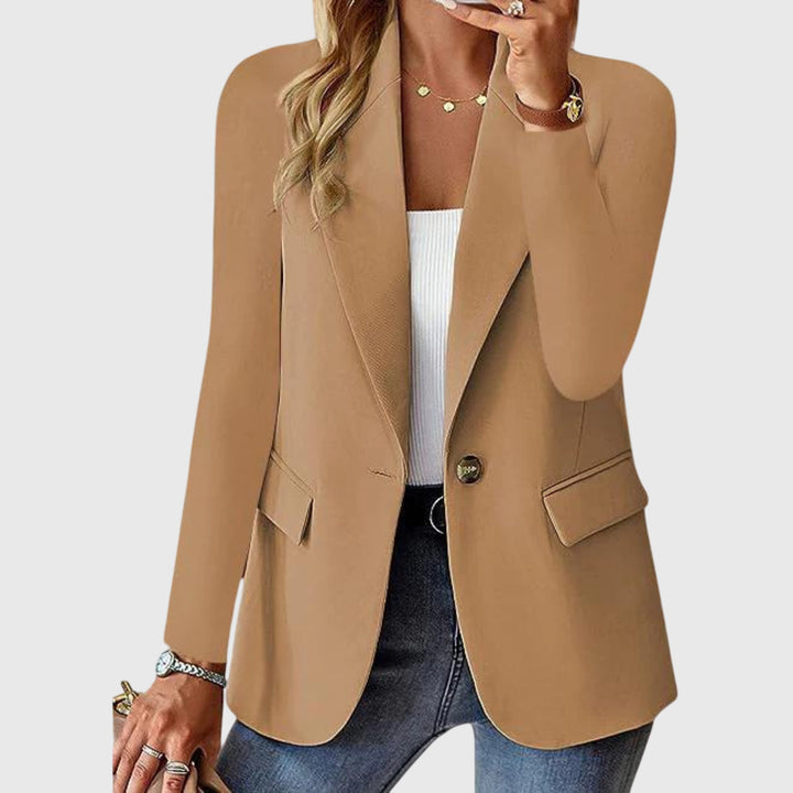 Vivienne | Tailored Single Breasted Lapel Formal Blazer