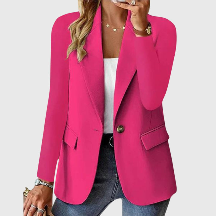 Vivienne | Tailored Single Breasted Lapel Formal Blazer