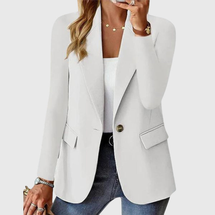 Vivienne | Tailored Single Breasted Lapel Formal Blazer