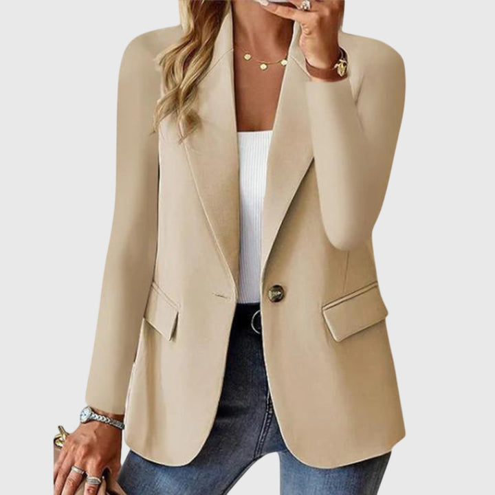 Vivienne | Tailored Single Breasted Lapel Formal Blazer