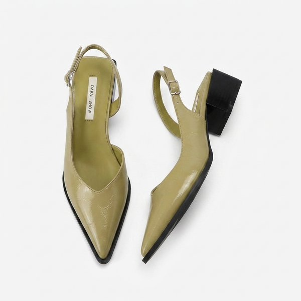 Emma | Orthopedic Arch Support Low Block Comfortable Heels