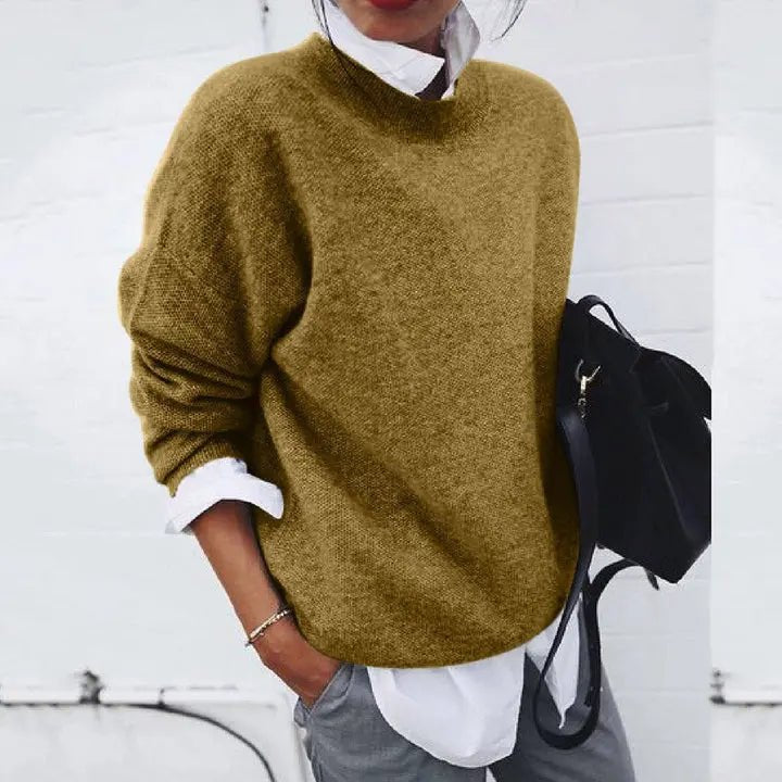 Rowan | Slouchy Cashmere Blend Drop Shoulder Oversized Sweater