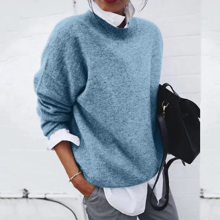 Rowan | Slouchy Cashmere Blend Drop Shoulder Oversized Sweater