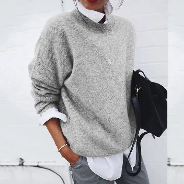 Rowan | Slouchy Cashmere Blend Drop Shoulder Oversized Sweater